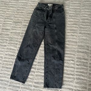 Madewell Perfect Vintage Straight Jean, size 25